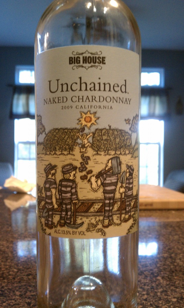 2009 Big House Unchained Naked Chardonnay