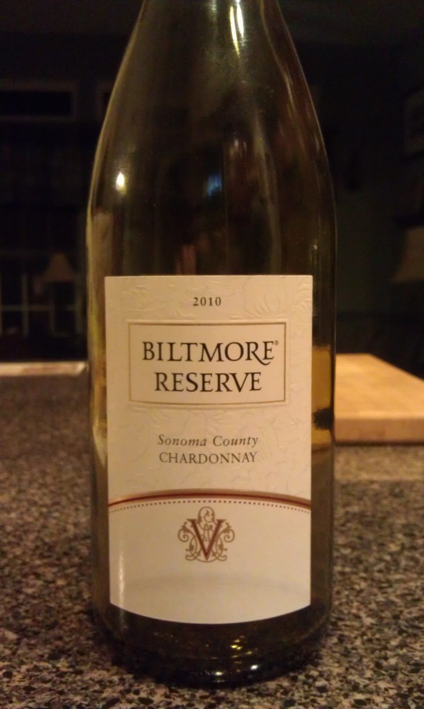 2010 Biltmore Reserve Chardonnay Sonoma County