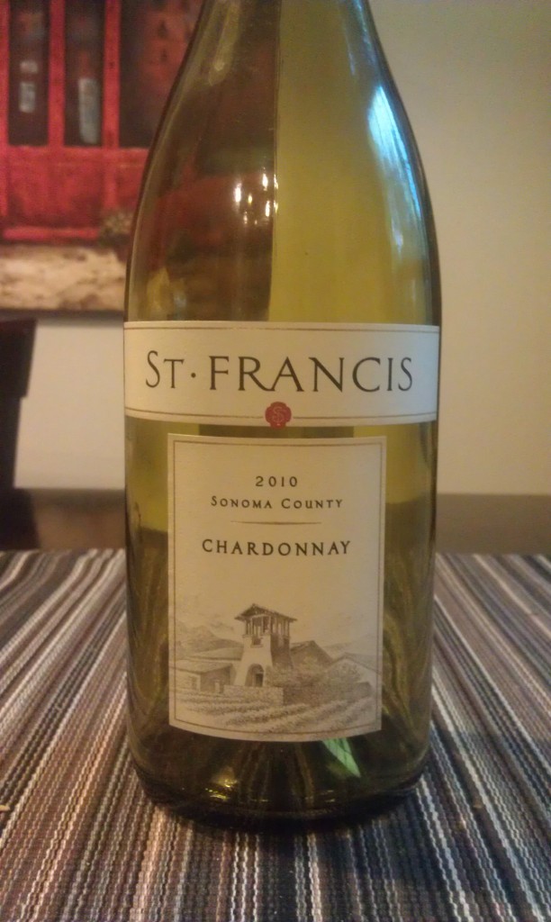 2010 St Francis Sonoma County Chardonnay