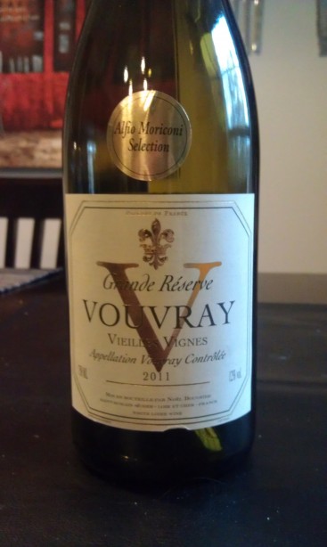 2011 Bougrier "V" Vouvray Grande Reserve