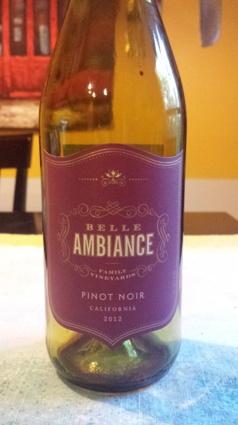 2012 Belle Ambiance Pinot Noir