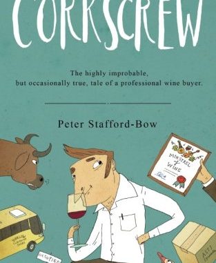 Photo of the cover of the novel Corkscrew