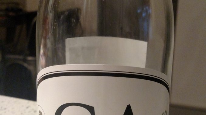 Bottle of CA4 White Wine from Locations Wine