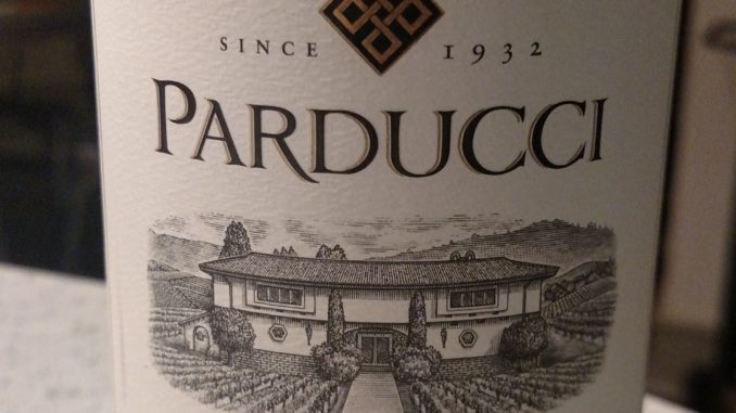 Image of a bottle of 2014 Parducci Small Lot Pinot Noir