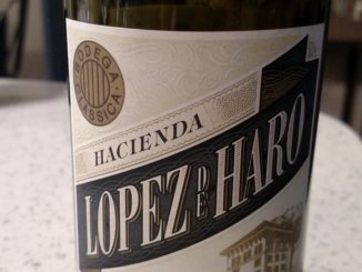 Image of a bottle of 2016 Hacienda Lopez de Haro Blanco