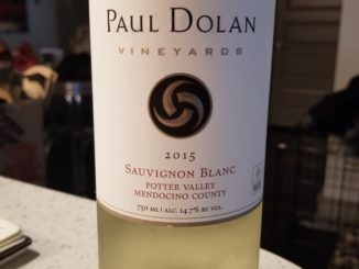 Image of a bottle of 2015 Paul Dolan Sauvignon Blanc