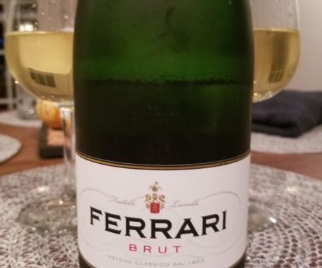 Image of a bottle of NV Ferrari Trento Brut Sparkling Wine