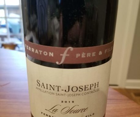 Image of a bottle of 2015 Ferraton Pere & Fils Saint-Joseph "La Source"