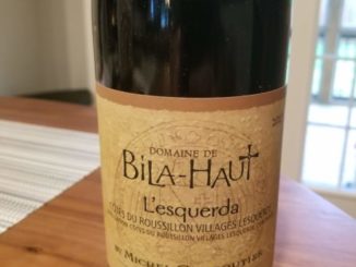 Image of a bottle of 2017 Domain Bila-Haut L'esquerda