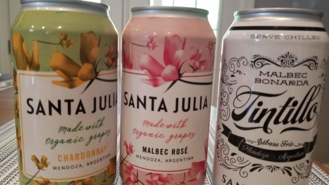 Image of Santa Julia Wine in a Can