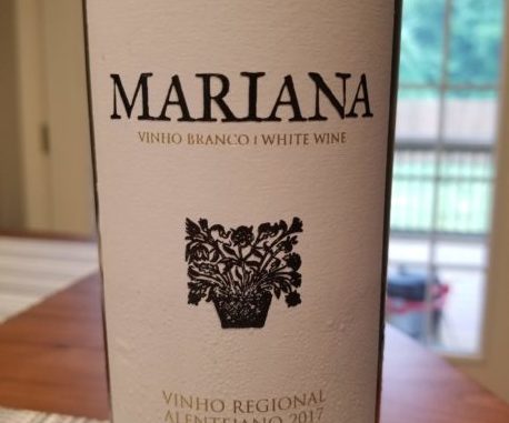 Image of a bottle of 2017 Herdade do Rocim Mariana Blanco