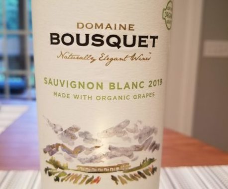 Image of a bottle of 2019 Domaine Bousquet Sauvignon Blanc