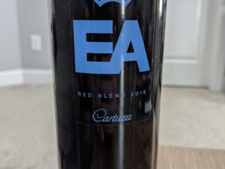 Image of a bottle of 2018 Catuxa EA Red Blend