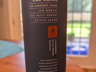 Image of a bottle of 2019 Hark Vineyard Spark