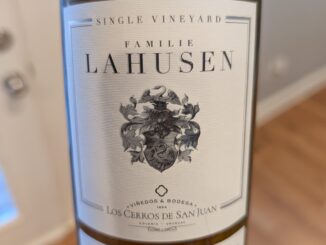 Image of a bottle of 2020 Lahusen Riesling