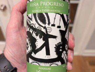 Image of a bottle of 2023 Vina Progreso Viognier